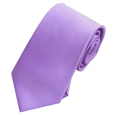 New Men's Dress Tie Solid Color Classic Neck Tie Necktie Wedding  Formal USA • $8.78