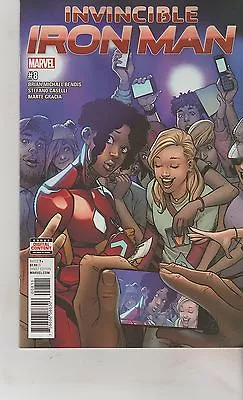 Marvel Comics Invincible Iron Man #8 August 2017 1st Print Nm • $9.02