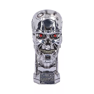 £31.99 • Buy Nemesis Now Terminator 2 T-800 Head Trinket Box Licensed Dark Gothic Gift 21cm