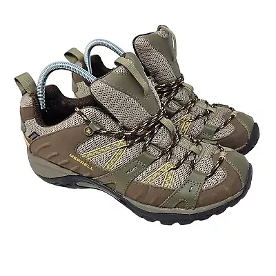 Merrell Brindle Aircushion Q Form Vibram Hiking Lace Up Shoes Women's Size 10 • $39.95