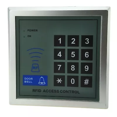 RFID Access Controller 125KHz Reader Keypad Panel One Door Gate Security Entry • £13.79