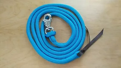 14' Looped Blue Training Yacht Rope Lead For Parelli Method  • $30.35
