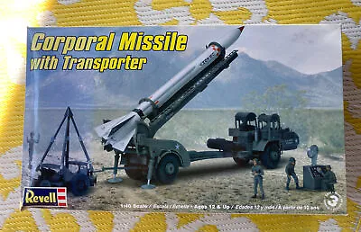 Revell/Monogram Model Kit Corporal Missile W/Transporter (1:40 Scale) Open Box • $25