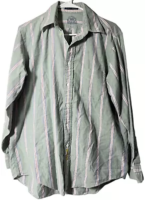 $24.96 • Buy BD Baggies Mens Long Sleeve Striped Button Up Shirt, Size Medium (M)