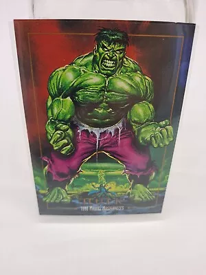 1992 Marvel Masterpieces: Series 1 (SkyBox) HULK  Base Card #32 Joe Jusko • $5.70