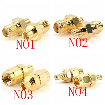 1pc SMA To MCX Male Female Converter Adapter RF Coaxial Connector Jack Plug • $0.99