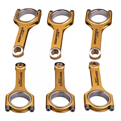 Titanized Forged H-Beam Connecting Rods ARP Bolts For BMW N54B30 3.0 E90 E91 E92 • $629.98