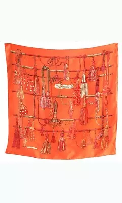 Hermes Vintage Scarf Passementerie In Box • $224.99