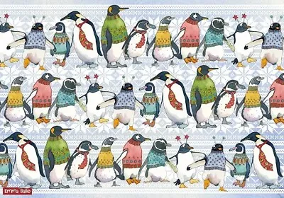 £18.99 • Buy Penguins In Pullovers By Emma Ball 1000 Piece Jigsaw Puzzle