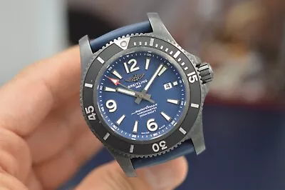 2019 Breitling SuperOcean II 46 Automatic Blue Dial Ref. M17368 • $1900