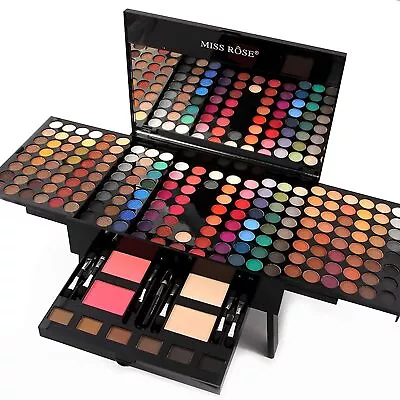 Kit De Maquillaje Sombras Brillo Rubor Brochas PROFESIONAL Makeup Set Kit 190 PC • $39.90