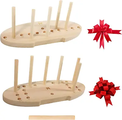 Bow Maker For Ribbon Holiday WreathsWooden Wreath Bow Maker Tool  Gift Bows • $14.99