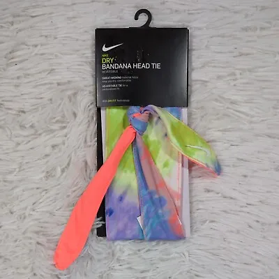 £14.86 • Buy Unisex Adult's Nike Dry Printed Bandana Head Tie Purple Mango OSFM
