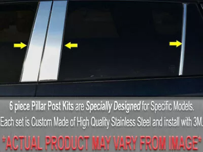 PP24396 Polished Pillar Post Trim 6Pc Fits 00-04 S40 & V40 Sedan • $84.49