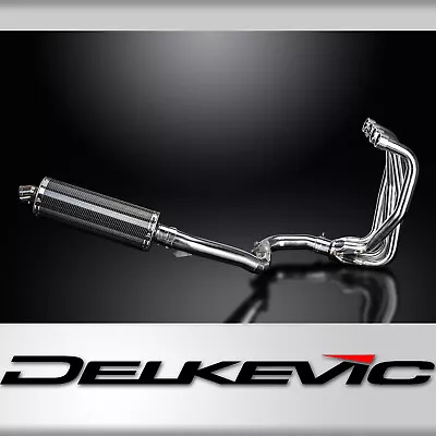 Kawasaki Zzr1100c/d 1990-2001 4 Into 1 350mm Oval Carbon Exhaust System • $759.95