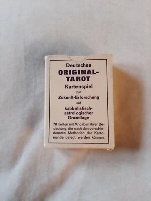 £258.59 • Buy Deutsches Original - Tarot + Book, Card Game, Esoteric, Magic, Oracle, Kabbalah