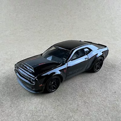 2023 Hot Wheels 18 Dodge Challenger SRT Demon Black 1:64 Deicast Car Loose • $2.99