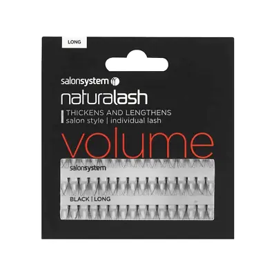 Salon System Natrualash Flare Black Volume Individual Lashes • £3.40
