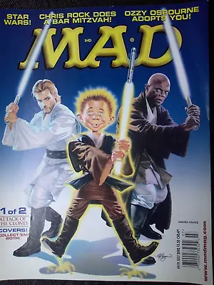Mad Magazine #419 July 2002 Attack Of The Clones! Star Wars  No Fold • $14.55