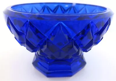 Boyd Glass Cobalt Blue Pedestal Open Master Salt No Lines #ms11 • $10