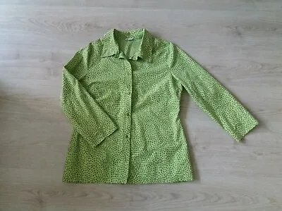 MARIMEKKO MIKA PIIRAINEN Cotton Blouse Shirt Size 40 (12) M • $28