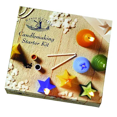 £13.45 • Buy Candle Making Starter Kit House Of Crafts Gift Set Wax Moulds Instructions 220  