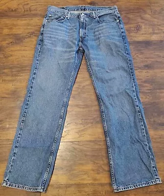 Levis 559 Jeans Mens 36X32 Blue Denim Relaxed Straight Leg Cotton • $19.95