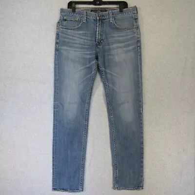 Big Star Jeans Mens 34 Blue Faded Denim 1974 Division Slim Fit Western Casual • $16