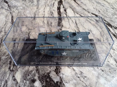 £10 • Buy DeAgostini 1:72 Scale LVT(A)-1 Tank In Crystal Case (Saipan - 1944)