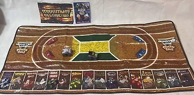 Monster Jam Truckin Pals 15 PC Starter Set Wooden Track Grave Digger Mutt L.E. • $99.99