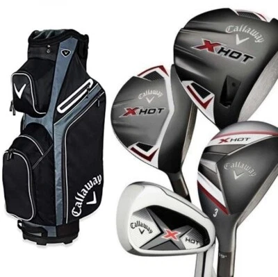 $1550 • Buy Callaway X Hot Golf Package - Mrh Steel - Std Length - Regular Flex - New