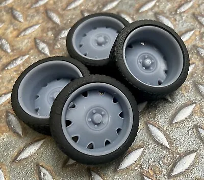 1/24 Resin 21/20 Scale Inch 70’s Mopar Wheels For Challenger Cuda Duster • $16.99