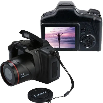 $37.99 • Buy Digital Camera Vlogging Video Camera SLR Camera Photography 16X Zoom 1080P HD