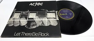 AC/DC Let There Be Rock Vinyl LP Record 1977 OZ Blue Roo Alberts 1st Press VG+ • $799