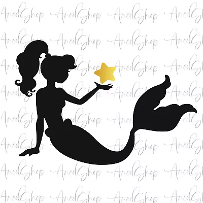 Mermaid Vinyl Decal Sticker Tumbler Mug Window  Laptop Vinyl Decal • $3.19