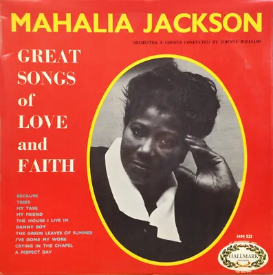 Mahalia Jackson - Great Songs Of Love And Faith (LP Album RE) • £10.99