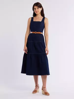 NEW TAGS - Review - Australia Taylah Denim Dress - Indigo - Free Shipping • $109.99