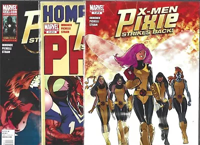 X-men Pixie Strikes Back Near Set / Lot Of 3 - #1 #2 #3 Of 4 (nm-) Marvel Comics • $8.89