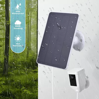 £11.99 • Buy Solar Panel Kit For Ring Spotlight Camera/Ring Stick Up Camera