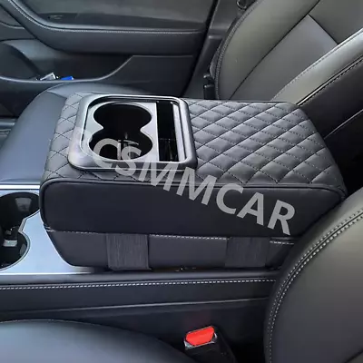 Car Armrest Box Center Console Armrest Elbow Support Cushion Mat Heighten Pad • $28.70