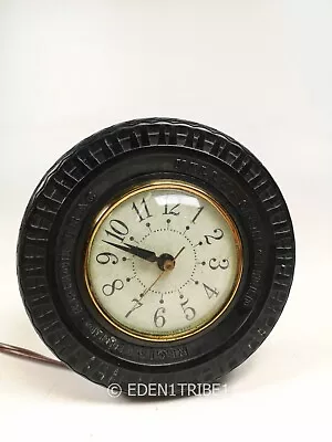 Vintage Kelly Tire Clock Springfield Registered Armor Trac Rare Advertise RUNS  • $94.47