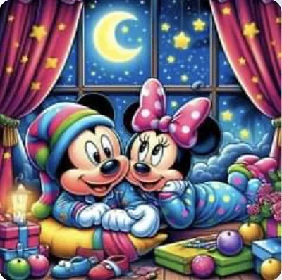 Mickey Mouse And Minnie Mouse (1) Cross Stitch Pattern • £5