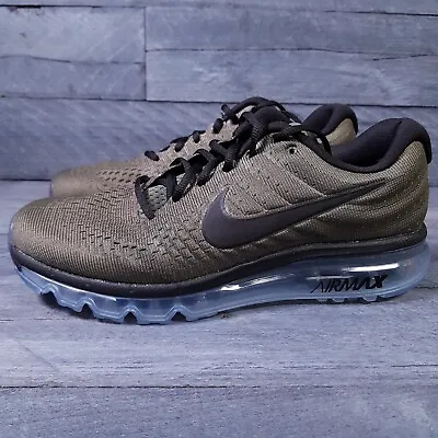 NIKE Air Max 2017 Running Shoes Mens 8-13 Cargo Khaki Green Black • $129.95