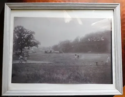 Vintage Baseball Game Action Photo 12  X 8  Framed 1930's To 1950's? • $24.50
