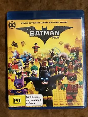 The Lego Batman Movie (Blu-ray 2017) • $8