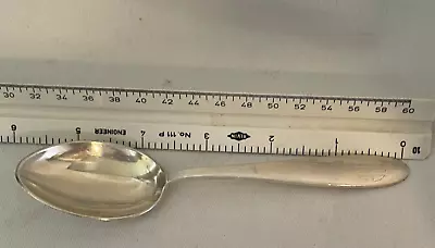 Vintage Manchester Silver Sterling Silver Spoon 5 3/4  Monogram NRA (35.97g) • $29.99