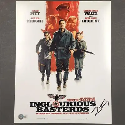 Quentin Tarantino Signed Inglourious Basterds 11x14 Photo Beckett BAS Holo *Read • $359.99