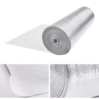 Aluminium Foil Sheet Reflective Heat Insulation Wall Radiators Foil Reflector UK • £8.95