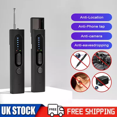 £17.99 • Buy Hidden Camera Detector Anti Spy Bug GPS Tracker Finder Scanner Device Hotel Car~