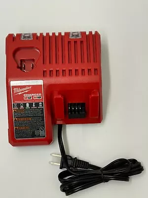 Genuine MILWAUKEE 48-59-1812 18V M12 / M18 LITHIUM ION CHARGER • $21.99